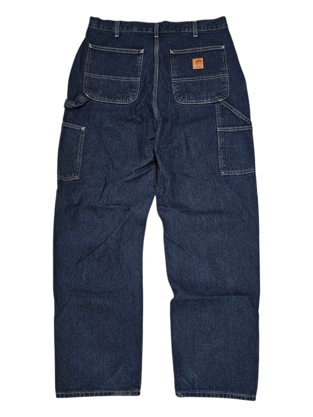Carhartt Men's Dark DenimRelaxed Carpenter Jeans